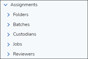 Admin Views Assignments